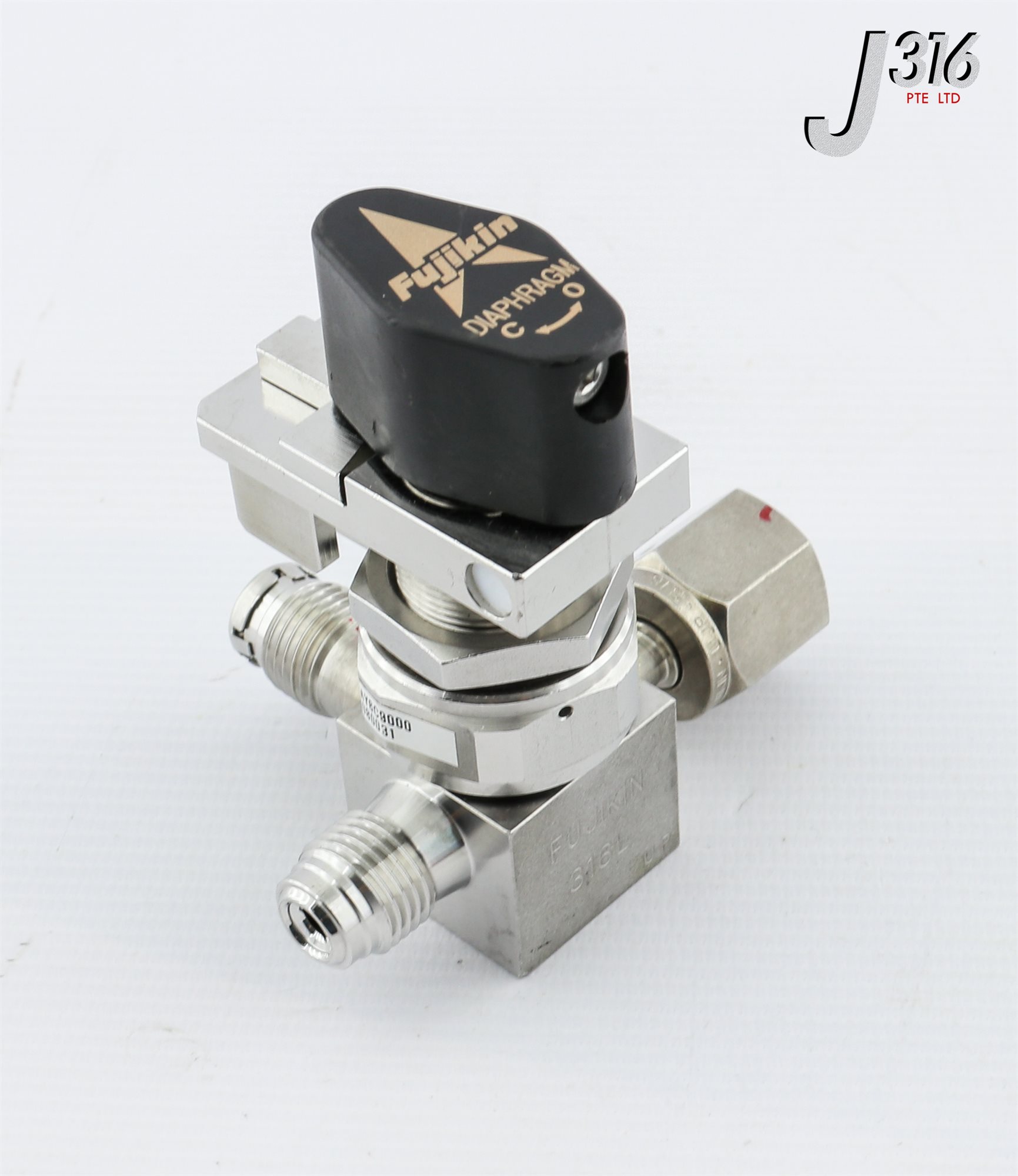 25751 FUJIKIN 3-WAY MANUAL DIAPHRAGM VALVE 080031 | eBay
